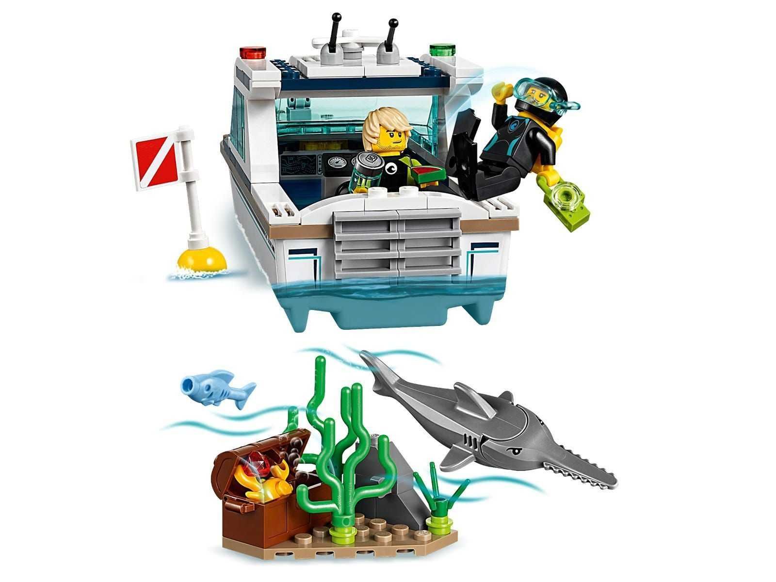 LEGO 60221 CITY Jacht łódź łódka