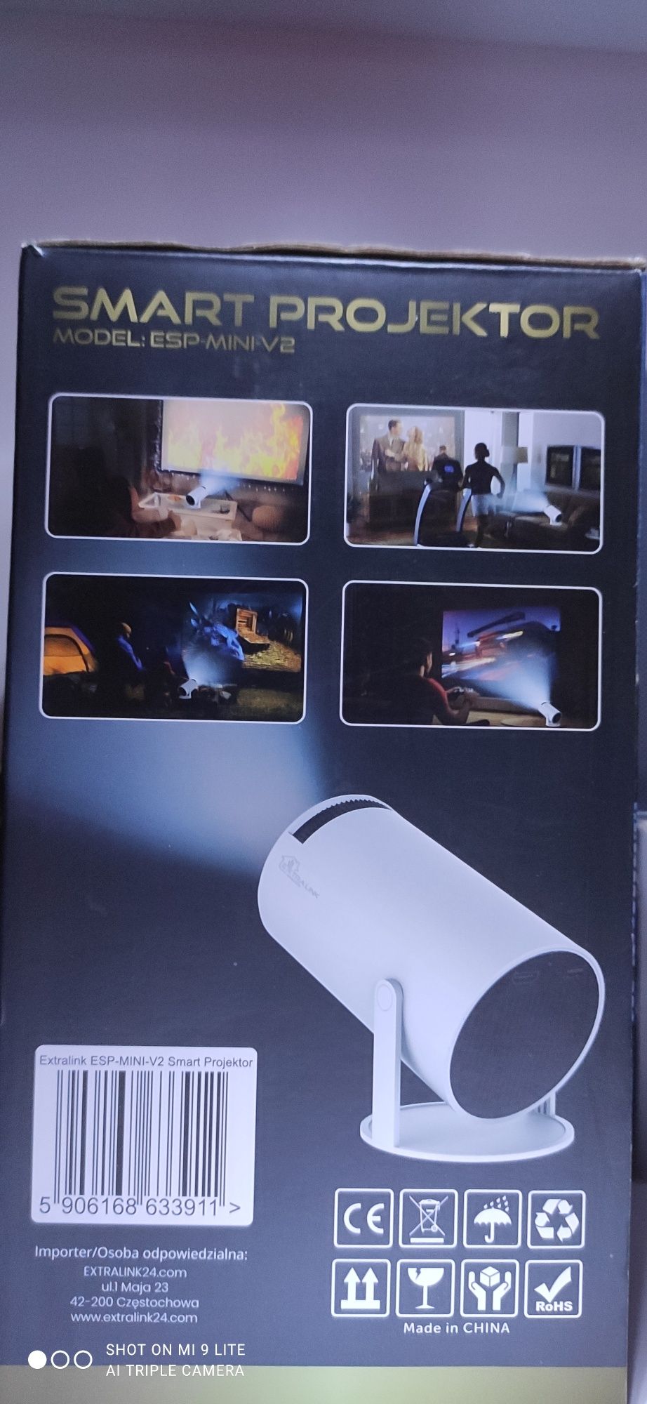Smart projector Extralink ® ESP-MINI_V2