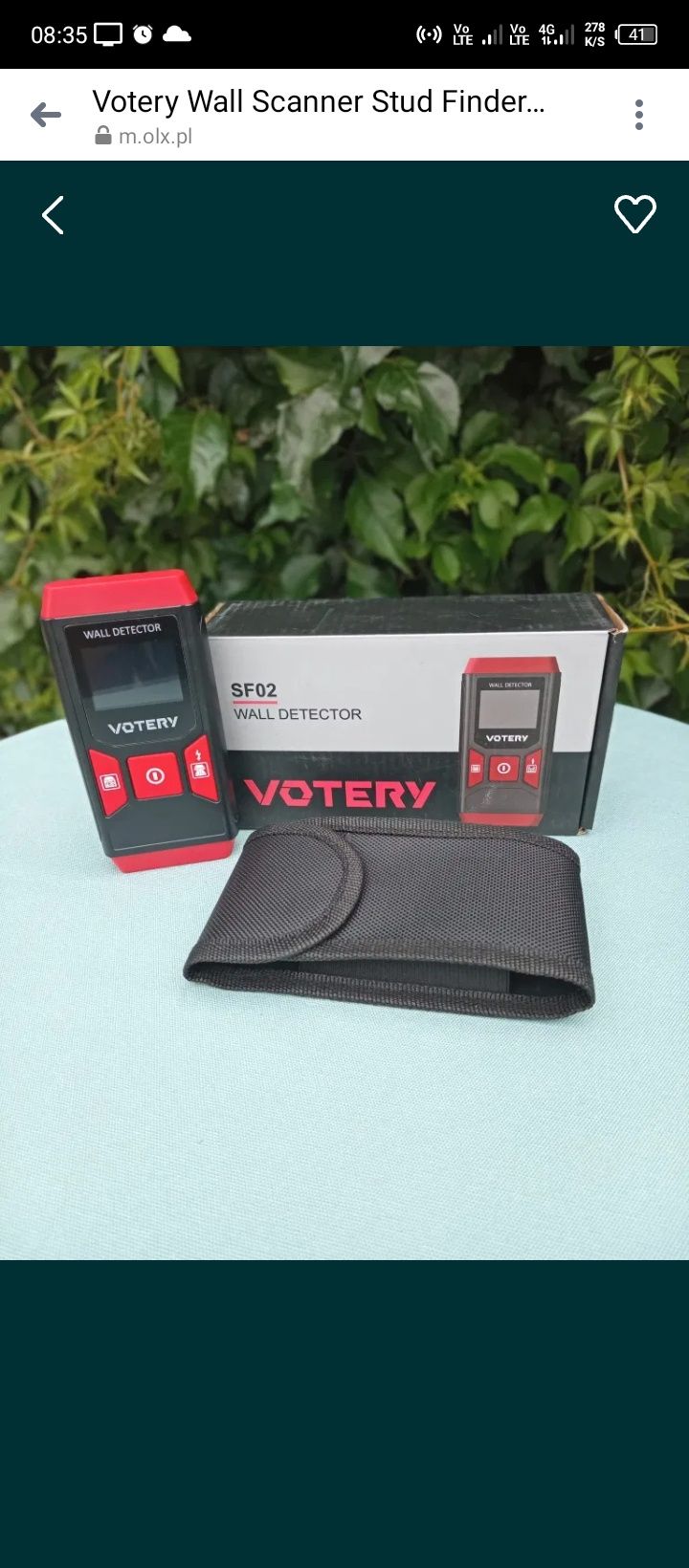 Votery Wall Scanner Stud Finder Wielofunkcyjna