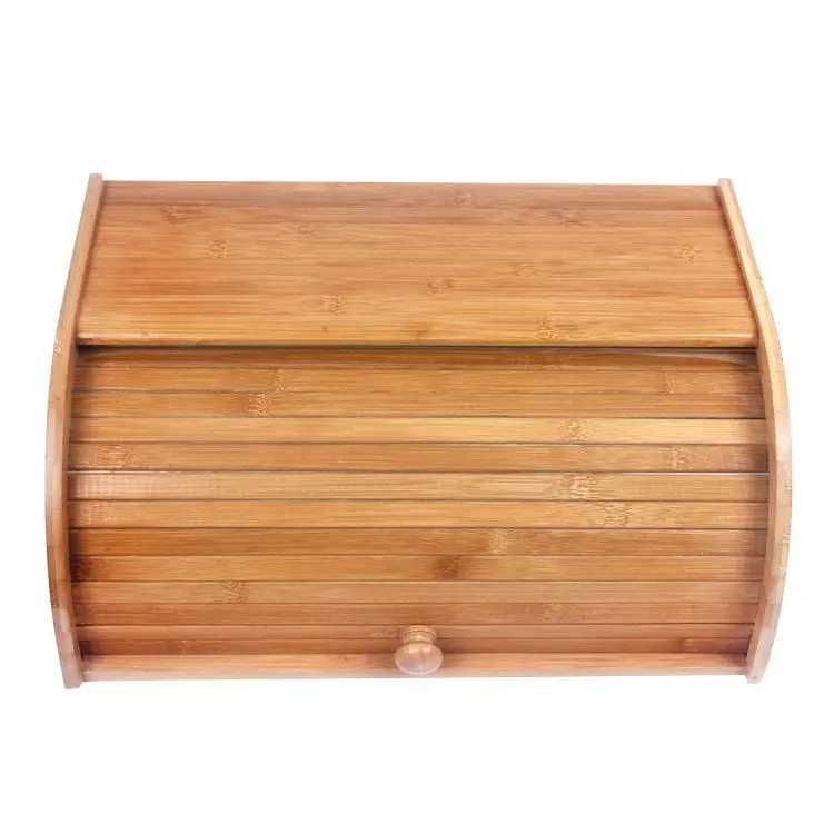 Bambusowy Chlebak / Pojemnik Na Pieczywo 40x30x20 cm