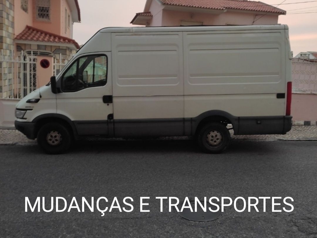 Aluguer Carrinha transporte e mudanças