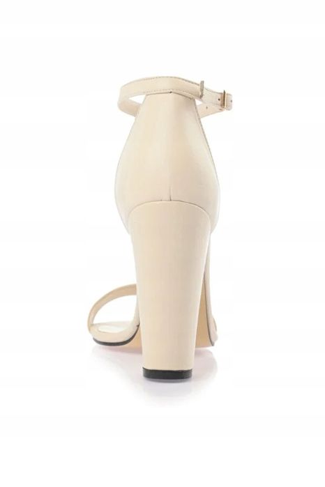 Trendyol 39 Beżowe Buty Na Słupku R9684