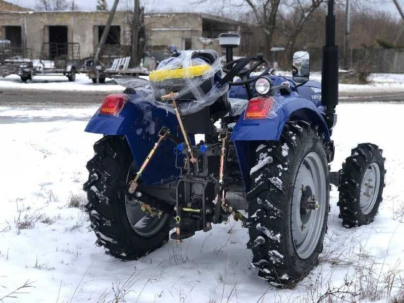 Мінітрактор Forte RD-244 LUX – 24 к.с., гідропідсилювач, 4×4 новий