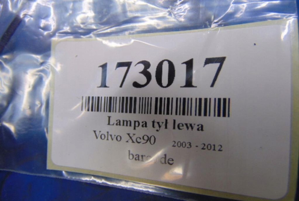 VOLVO XC90 LAMPA TYŁ LEWA I PRAWA