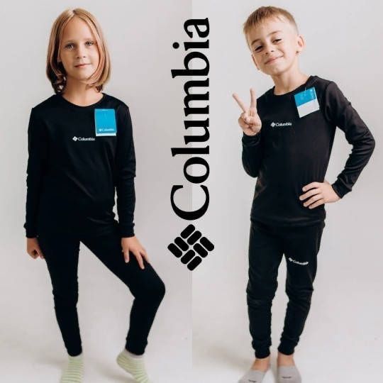 Тепла дитяча термо білизна Columbia, термобілизна для хлопчика і дівчи