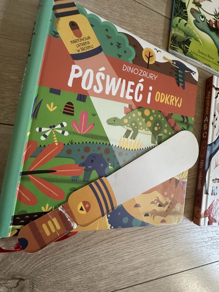 Zestaw książeczek o dinozaurach