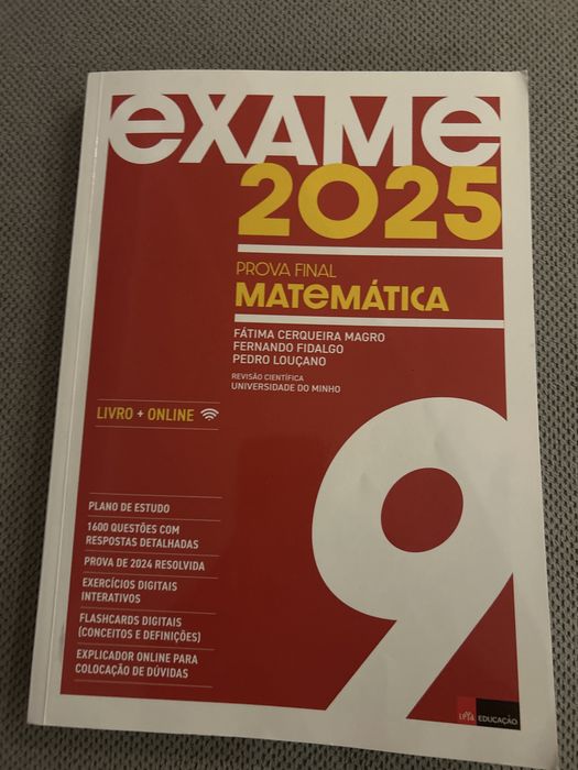 Exame 2025 - prova final de matematica 9 ano