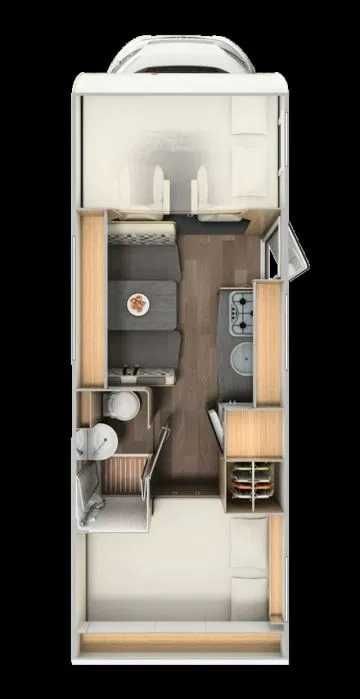 Wynajem kampera, kamper na wakacje Ducato Sunlight Capron A70 2021r