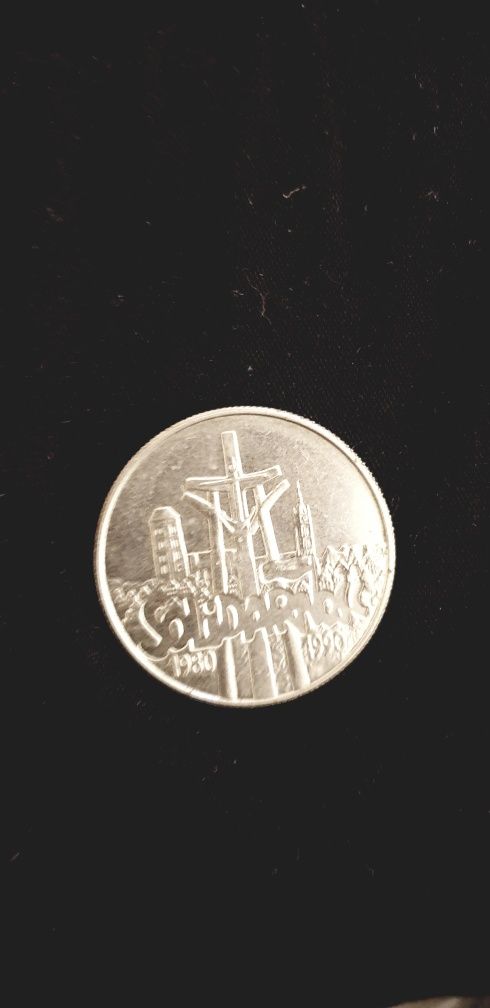 Moneta 10000 zl z 1990 Solidarnosc