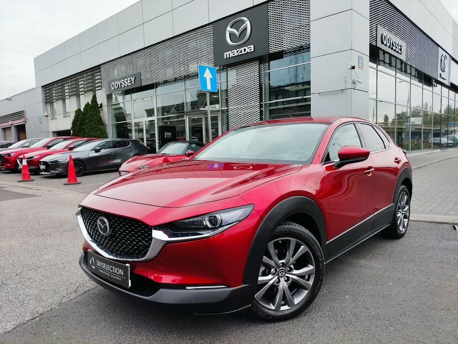 Mazda CX-30 2.0 186KM Exclusive-line 6AT (Salon PL, I wł., Serwis ASO, fv VAT 23%)