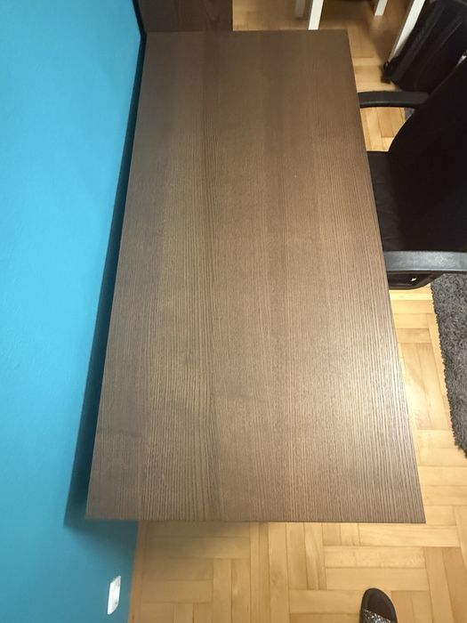 Biurko MALM Ikea, regał BILLY Ikea + fotel gratis