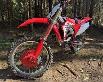 Descanso lateral moto offroad motocross enduro