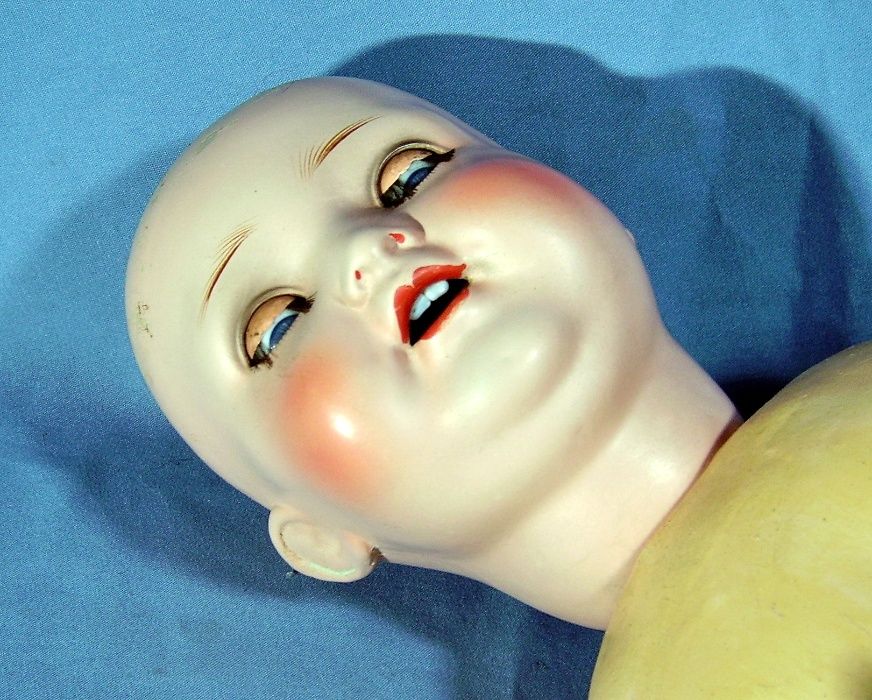 Антикварная кукла лялька Konig & Wernicke Германия 60 см спящие глаза
