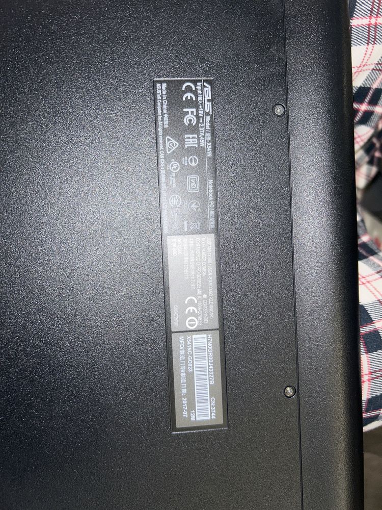 Нотбук Asus X541N