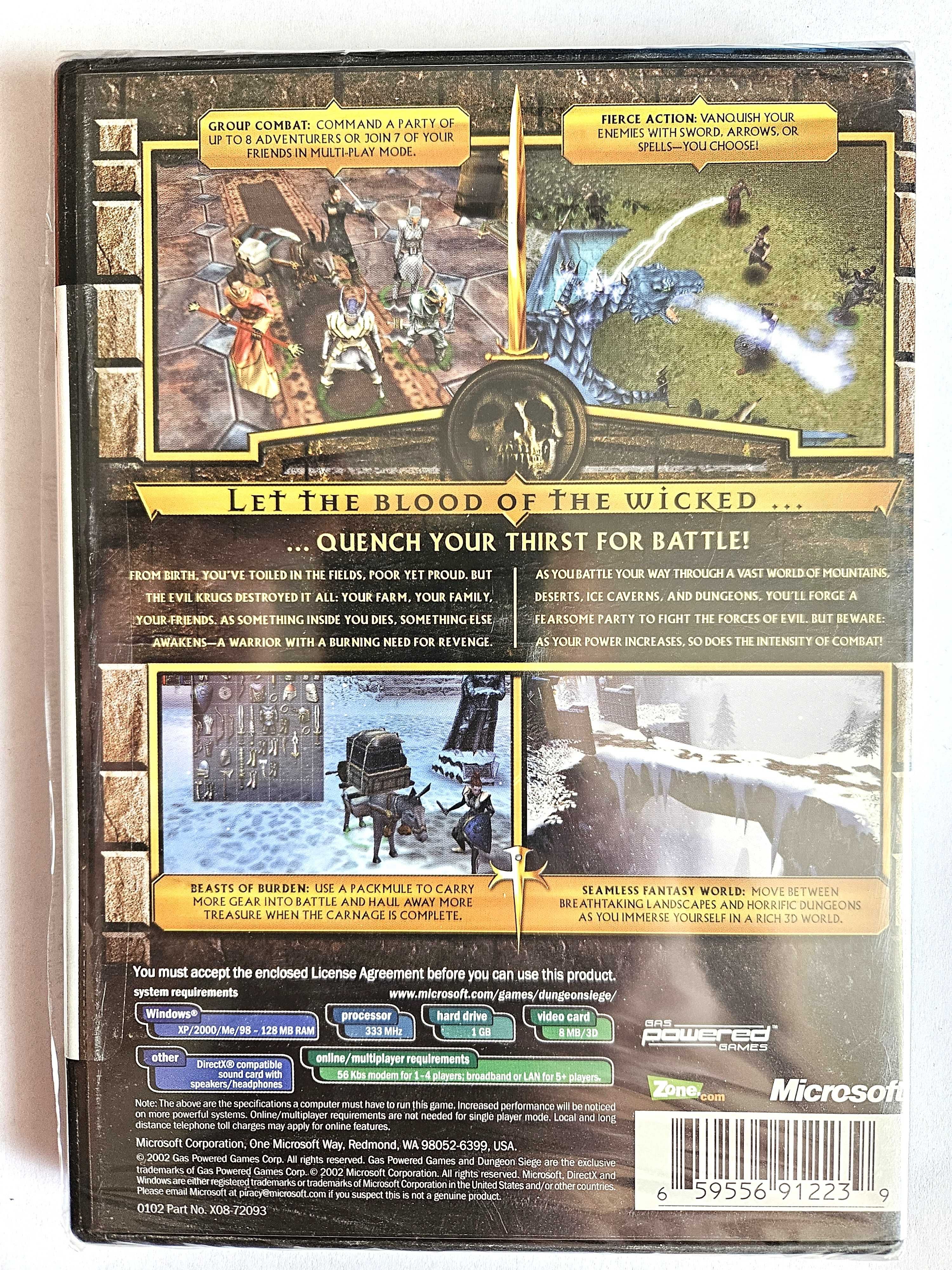 Dungeon Siege PC NOWA