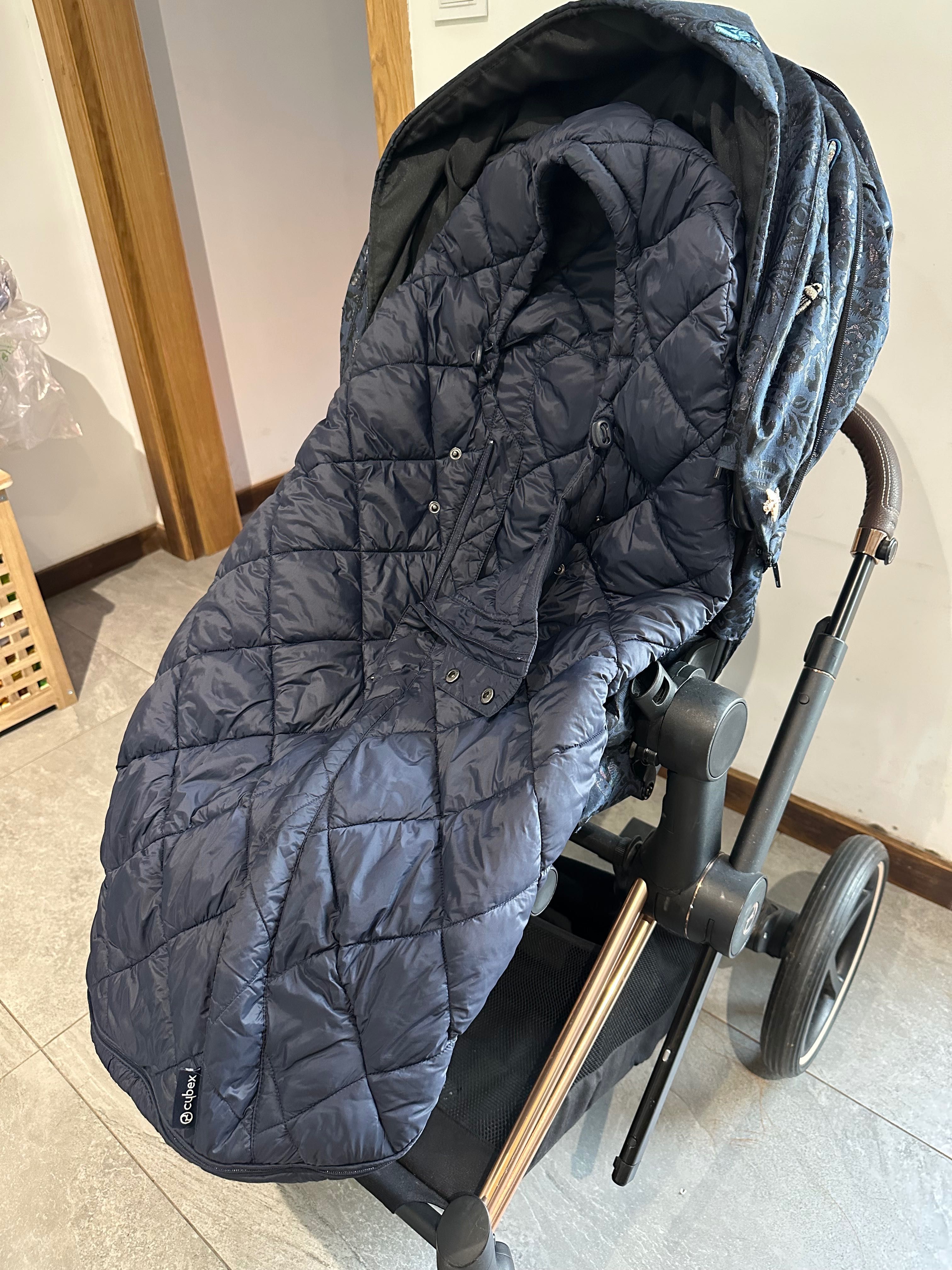 Carrinho bebé Cybex platinum priam rose gold