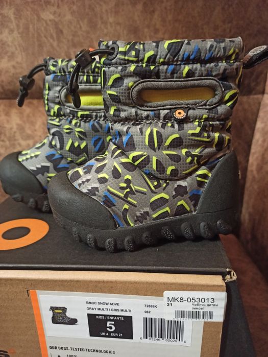 Чобітки дитячі зимові Bogs 21