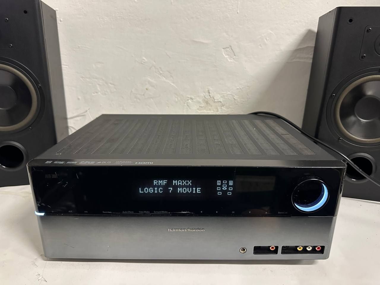 7.1 amplituner A/V Harman Kardon AVR 355, HDMI , USB, 
Wymiary: Harman