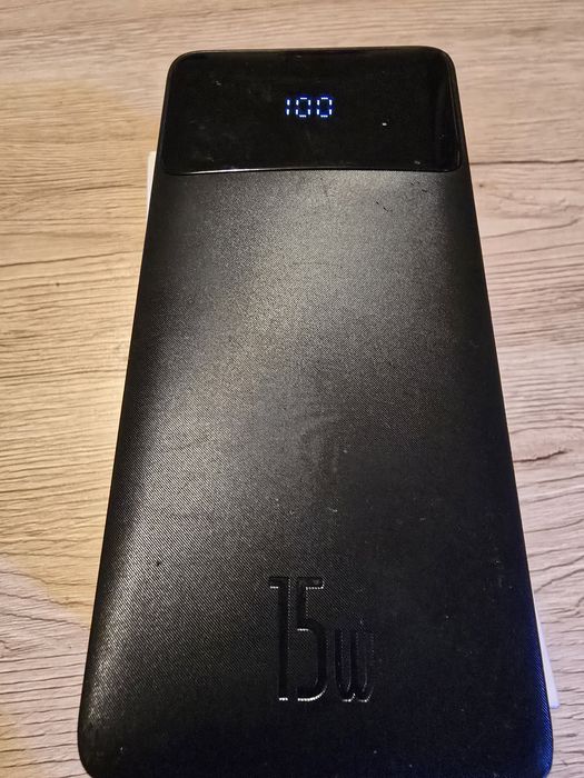 Powerbank Baseus Bipow 30000mAh, 2xUSB, USB-C, 20W (czarny)