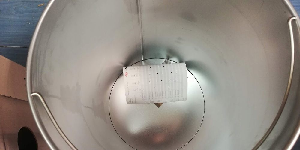 5123 Kosz na śmieci 50L Wesco Pushboy szary
