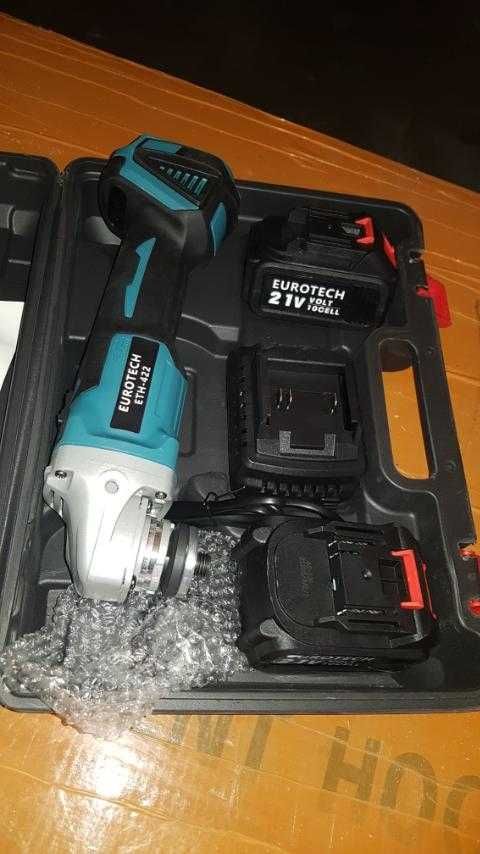 Акумуляторная бесщеточная безщіткова болгарка, Makita, 24V, 5Ah,Stromo