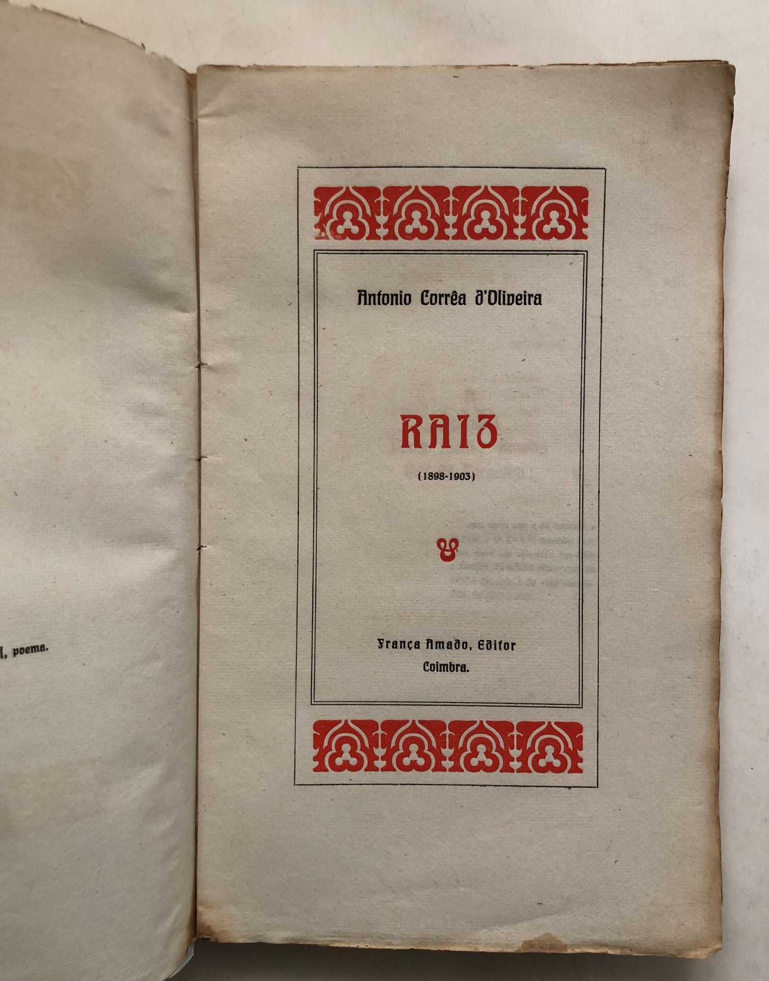 Raiz  - Antonio Corrêa d'Oliveira