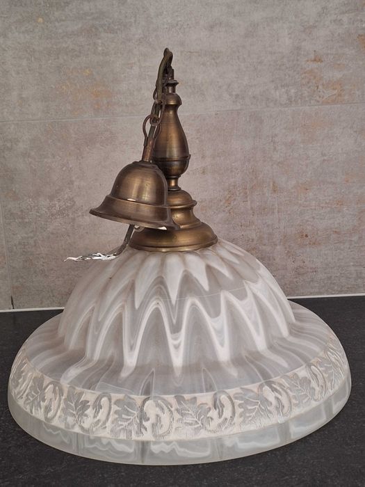 Lampa wisząca + abażur do małej lampki z kompletu do sprzedania