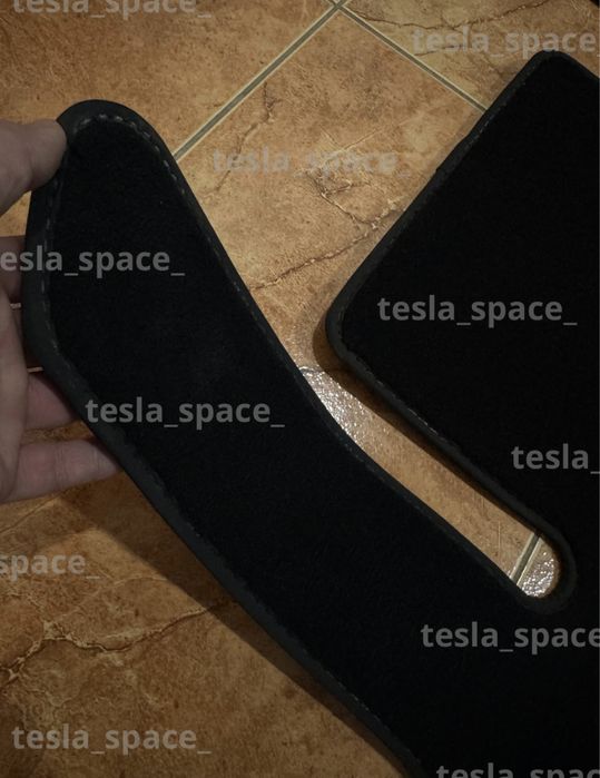Текстильні ворсові килимки коврики для Tesla model 3 оригінал