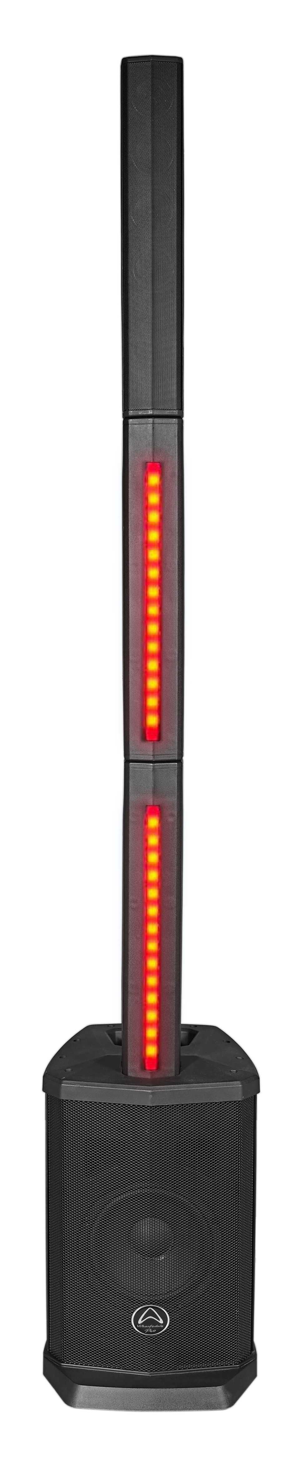 WHARFEDALE IS-48 aktywna kolumna system nagłośnienia + mikrofon gratis