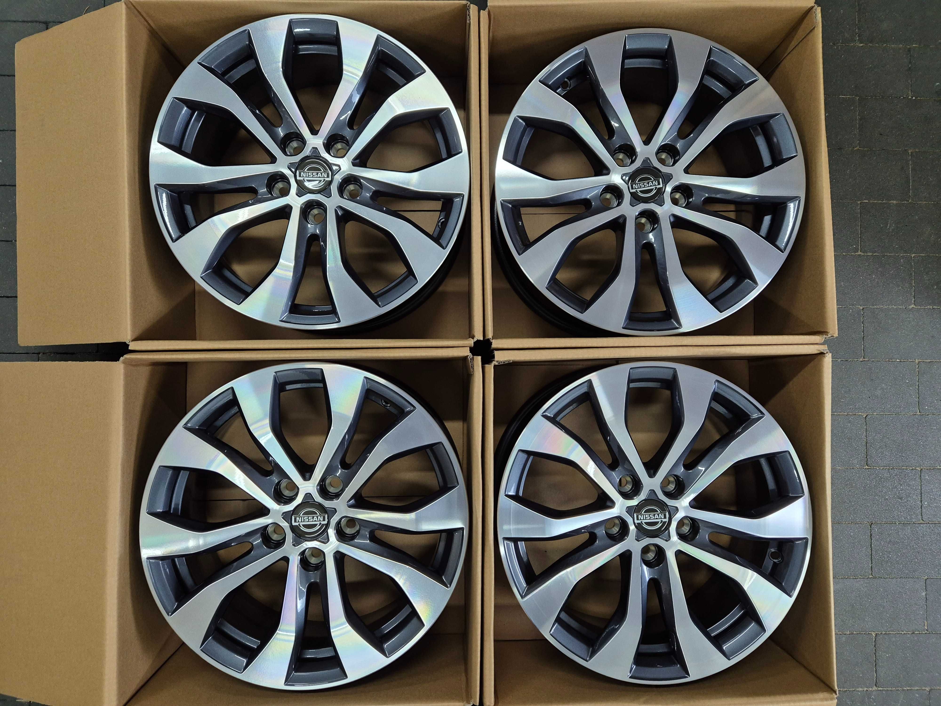 Felgi 17 NISSAN Qashquai X-Trail Juke Leaf Primera Pulsar 5x114,3