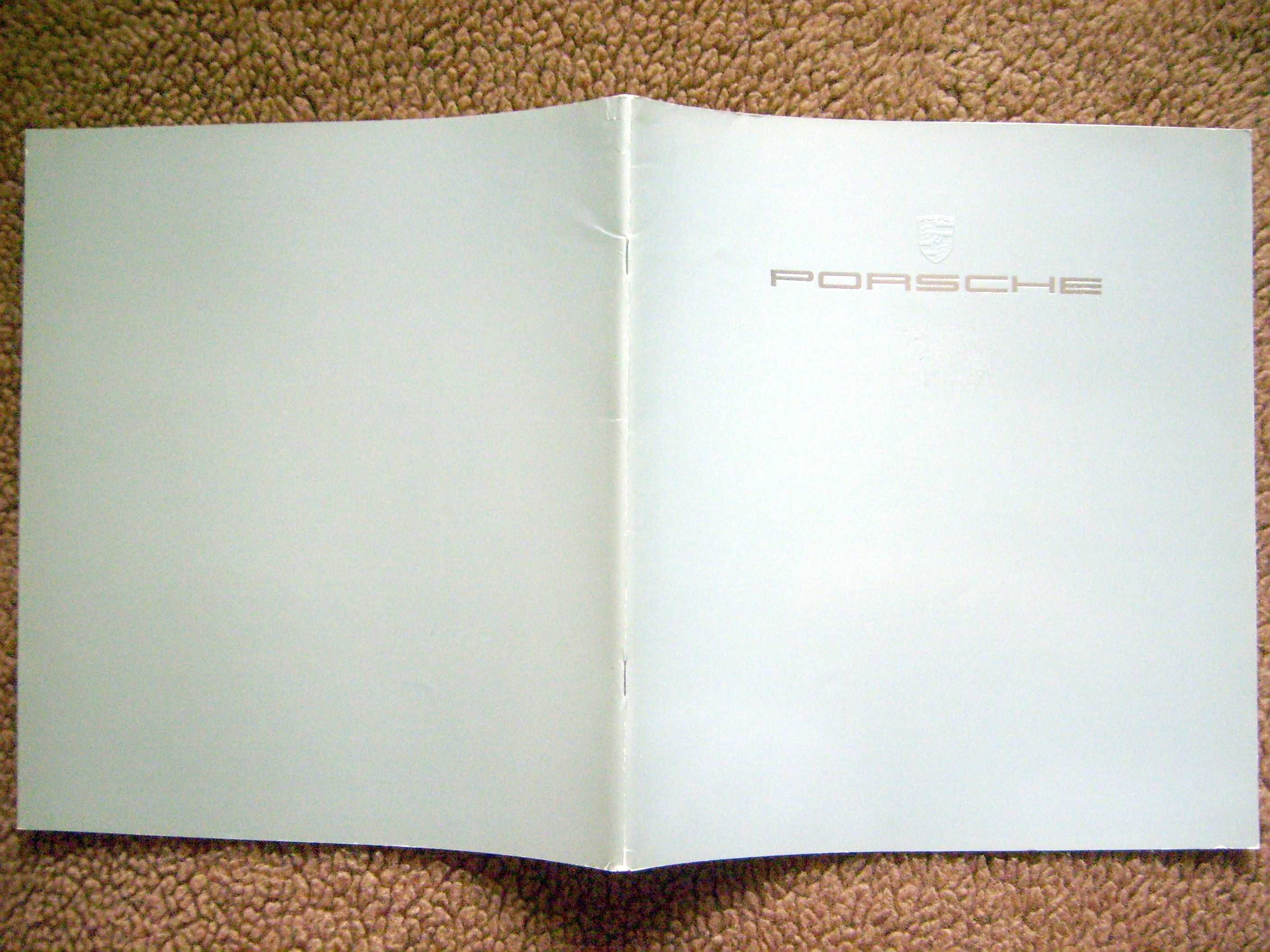 PORSCHE Programm 1983 / 911, 924, 944, 928 / prospekt 40 str., BDB-
