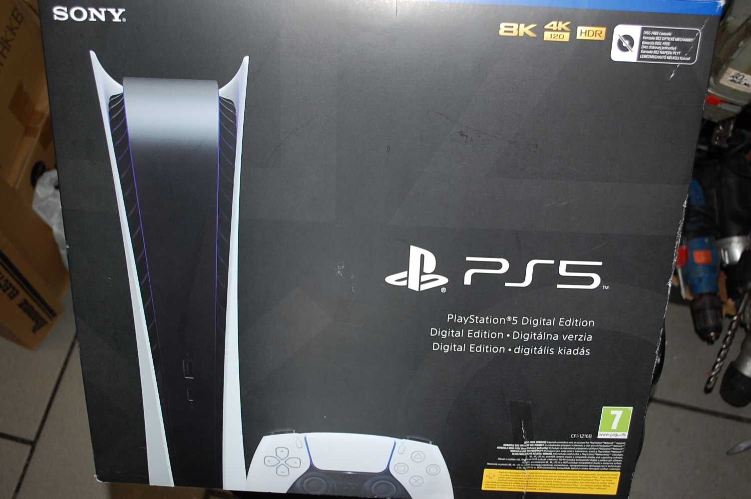 Konsola Sony PlayStation 5 Digital Slim - Stan idealny Model Cfi-1216B
