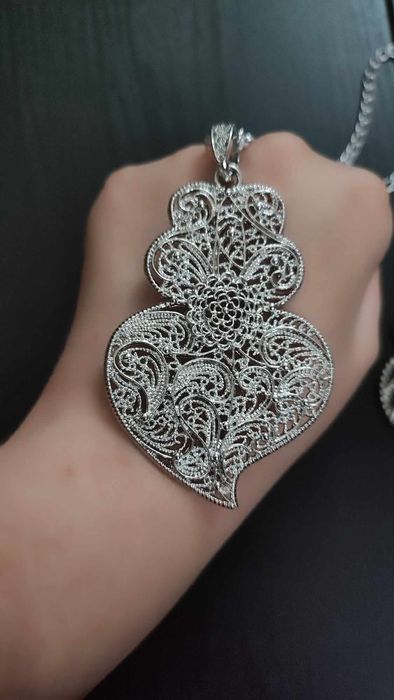 Colar Coração de Viana - Novo