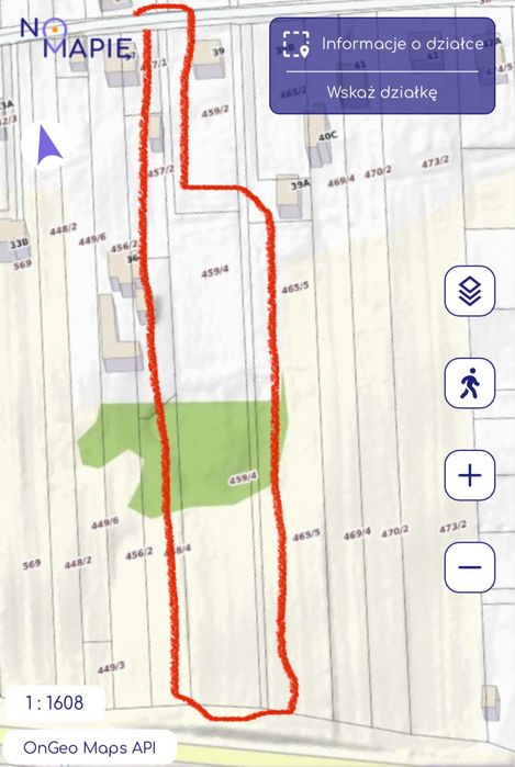 Dzialka Krzywe, gmina Suwałki, powiat Suwalski