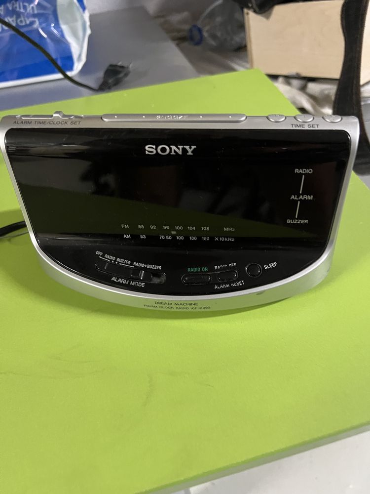 Radio Despertador Sony