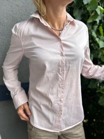 Mango Basics bluzka koszula pudrowy róż j.nowa R.M