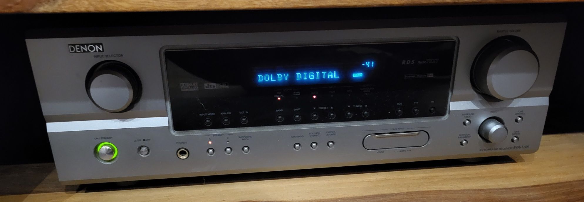 Kino domowe: Amplituner DENON AVR-1705+cd+głośniki Jamo 5.1