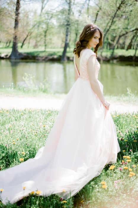 Свадебное вечерние платье