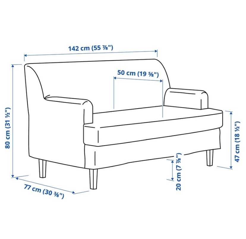 Sofá IKEA 2 lugares