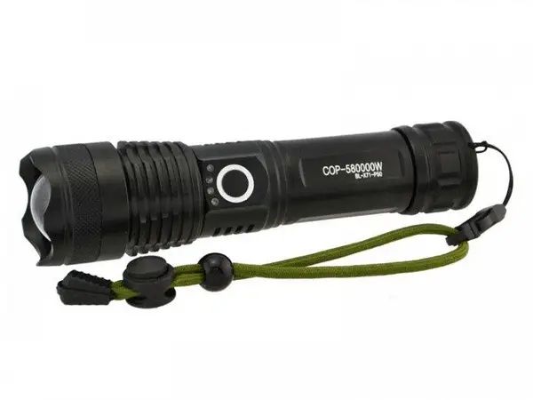 Ручной тактический фонарь X-Balog BL-X71-P90 Li-Ion 26650 6987