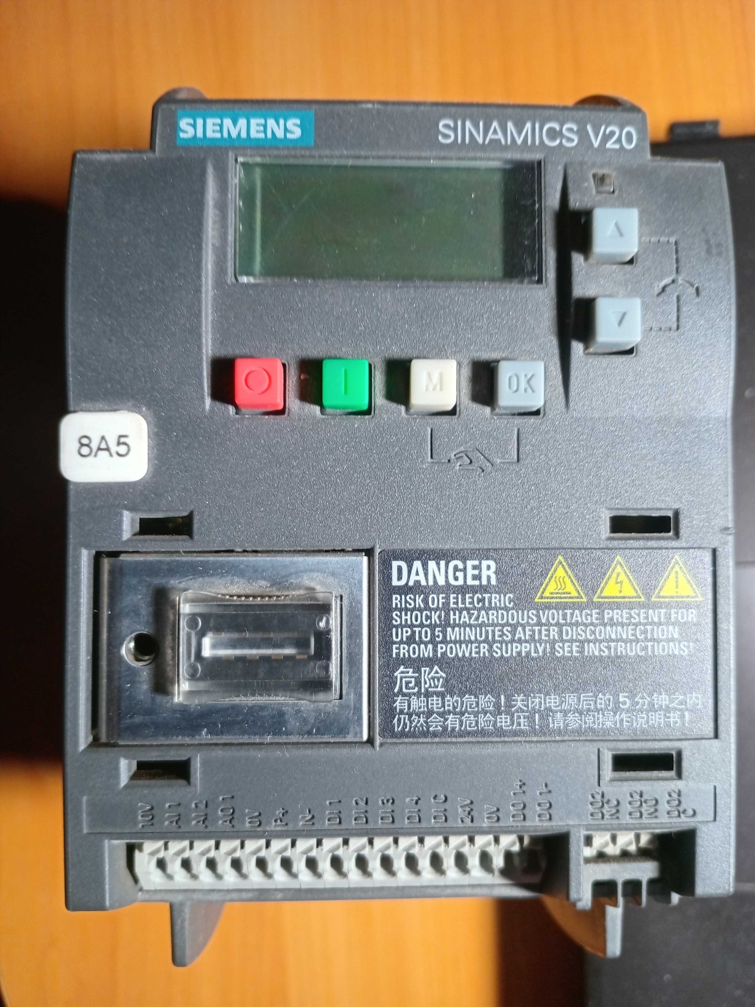 Перетворювач частоти Siemens sinamics V20, 0,75 кВт.