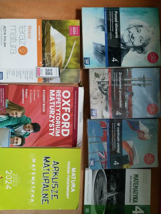 Teraz matura  Vademecum język polski Matematyka arkusze maturalne
