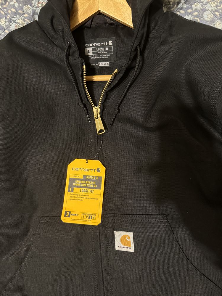 Carhartt 0J0140-M active insulate canvas jacket размер S