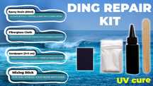 Kit de Reparação  para Pranchas de Surf. UV. Ding repair. 60 ml