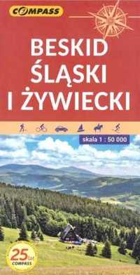 Mapa tur. - Beskid Śląski i Żywiecki 1:50 000 - praca zbiorowa