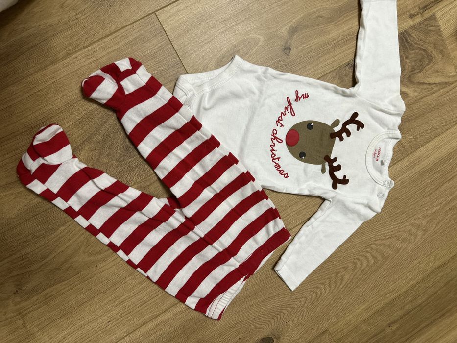 Новорічний комплект 68-74 піжама