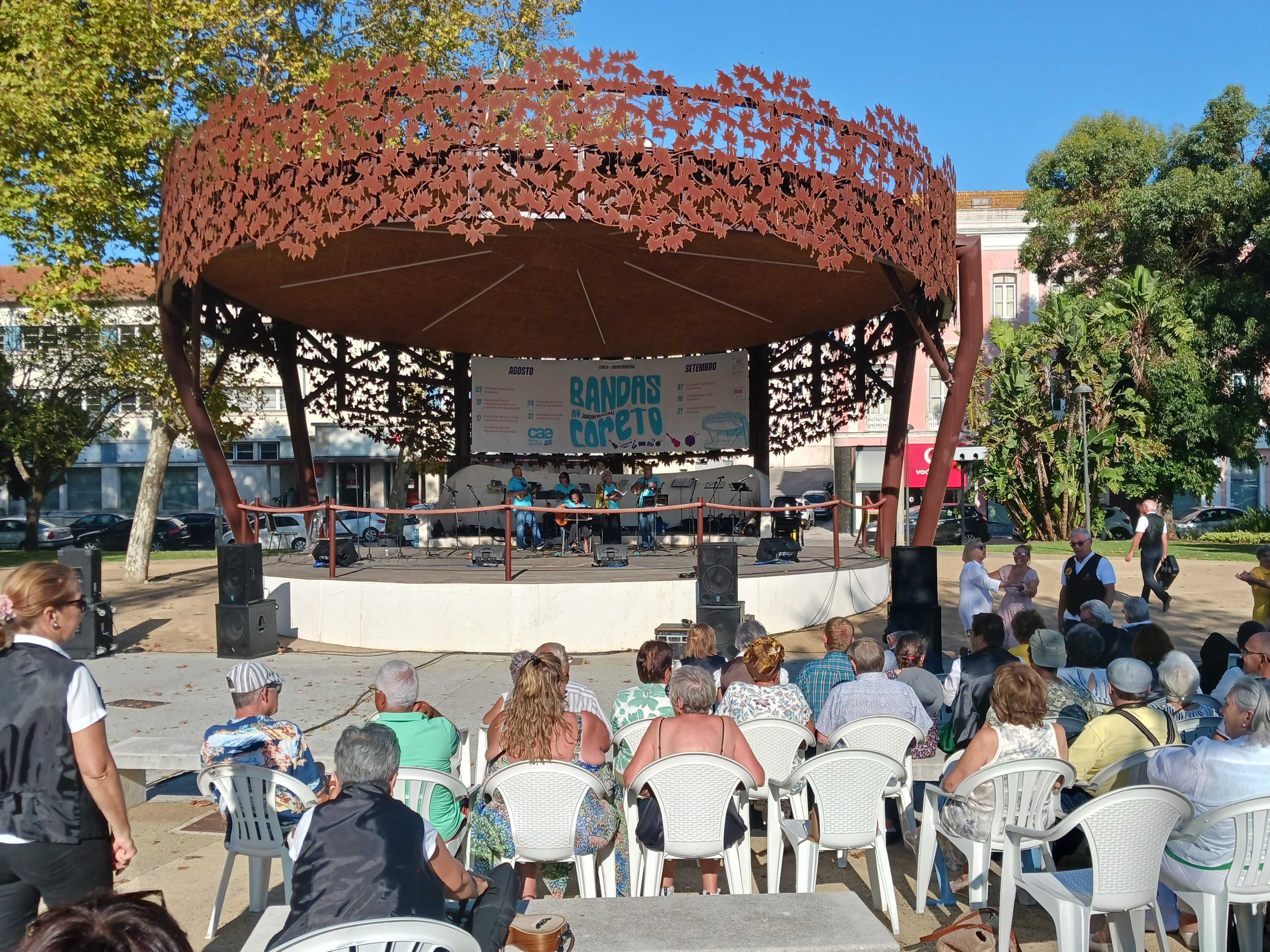 Animação e som a eventos