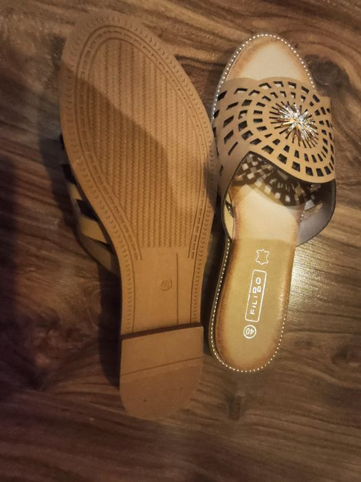 Klapki na lato nowe śliczne