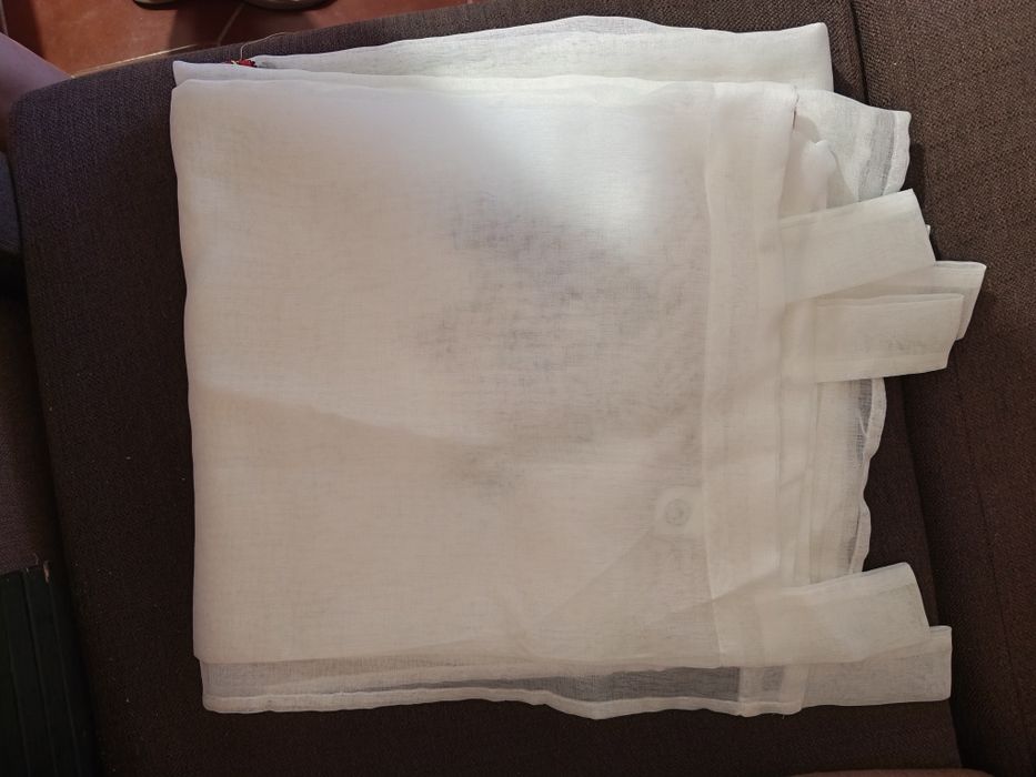 Cortinas de cozinha novas