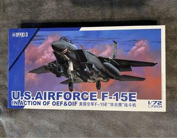 Model do sklejania F-15E GWH L7201 skala 1:72